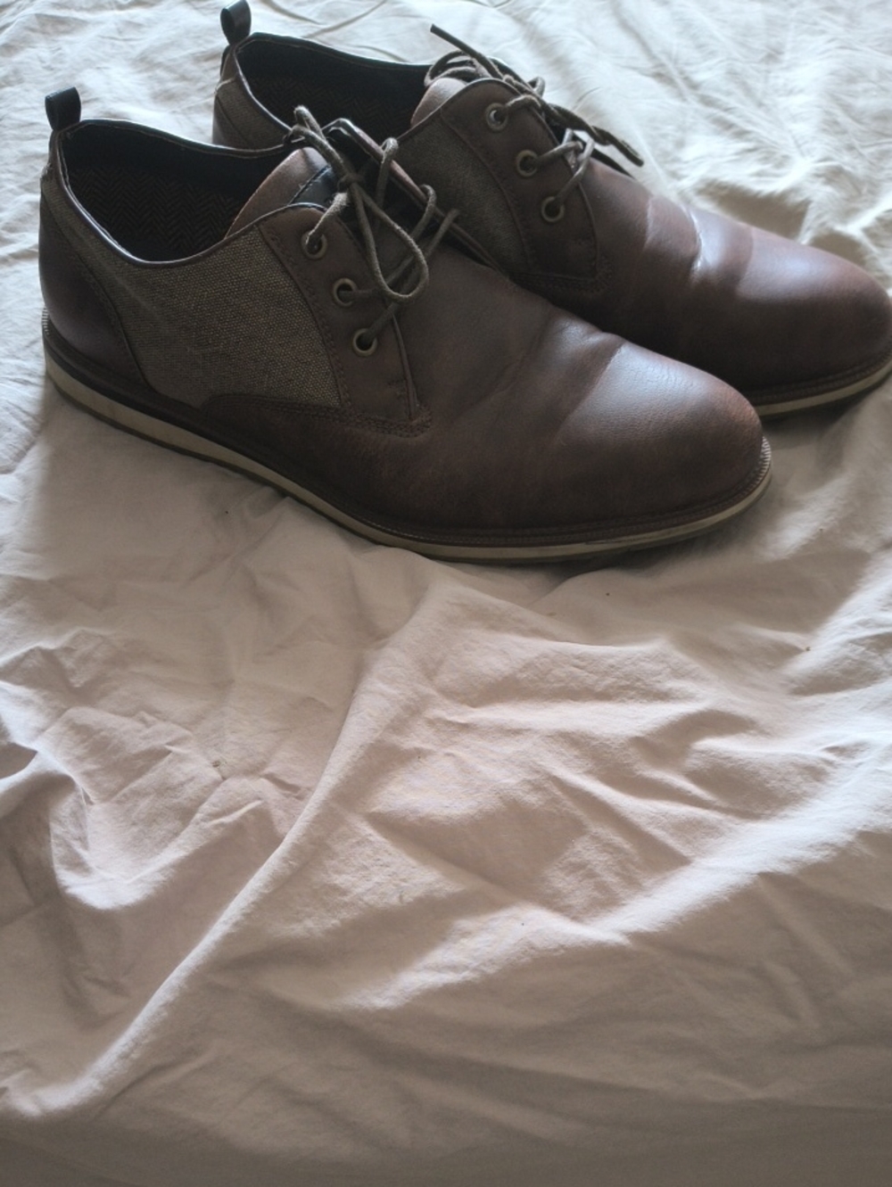 Steve Madded-Men's Casual Lace-Up Dress Shoes - Brown